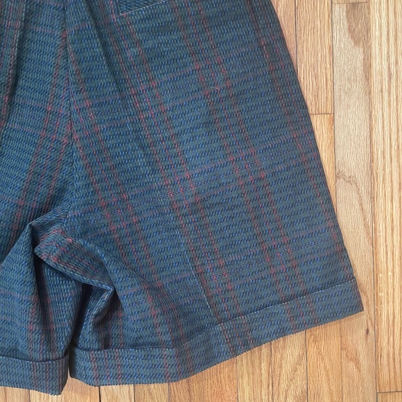 Vintage Corduroy Plaid Shorts - Picture 12 of 15
